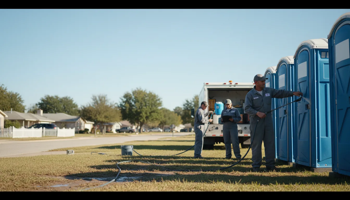 Long-Term Portable Toilet Rental in Lake Arthur, NM near me